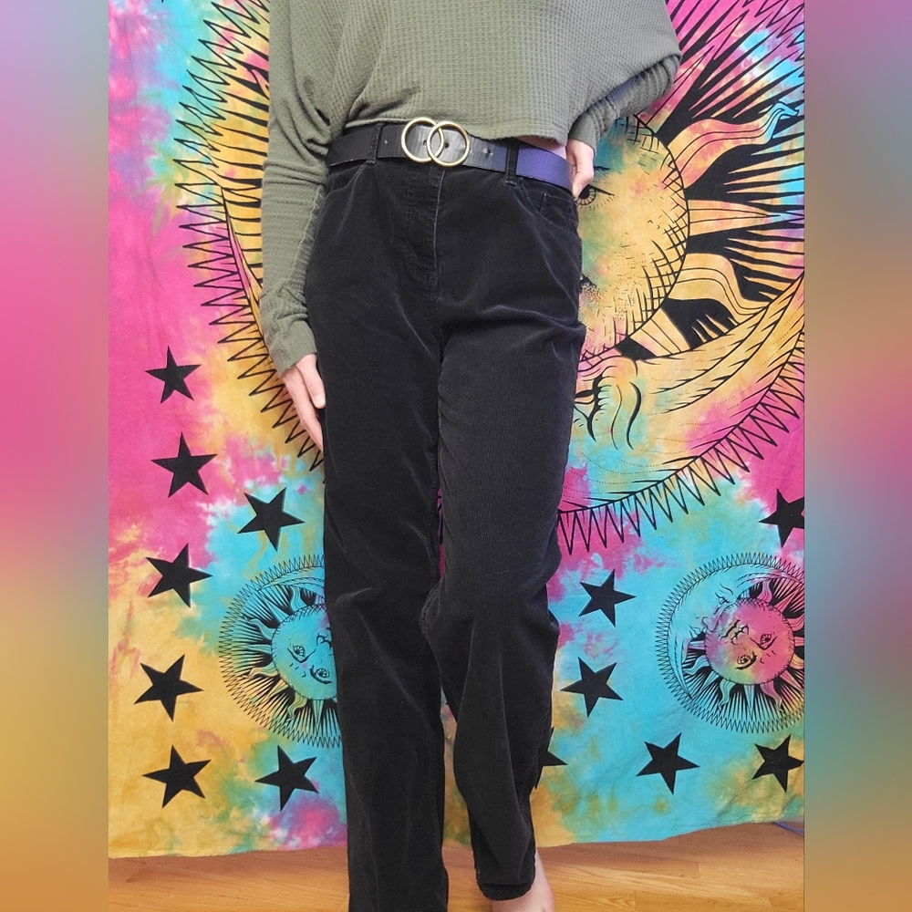Eddie Bauer Black Corduroy's